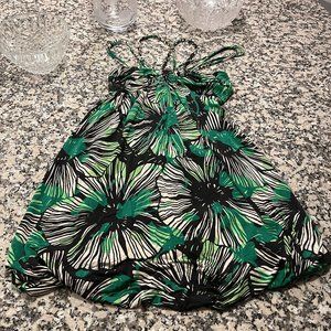 Marciano palms print Dress. Dry Cleaned!